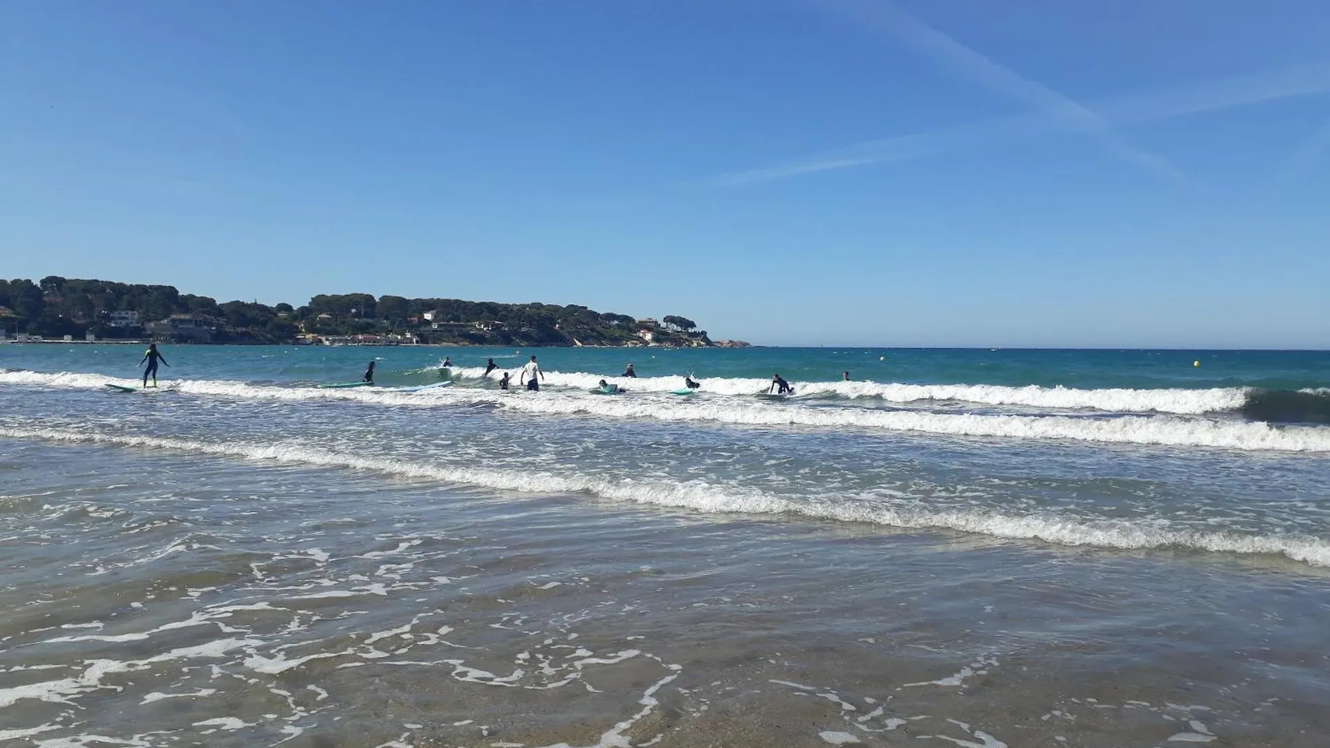 Apartman Charmant T2 Climatise, Avec Jardins Et Parking Prive Six-Fours-les-Plages
